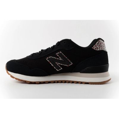3. New Balance Damen-Sportschuhe Sneakers 515 aus schwarzem Veloursleder