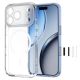 11. Tech-Protect MagPeak MagSafe CC Hülle für iPhone 17 Pro Max / 18 Pro Max – Transparent