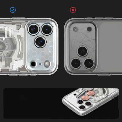 16. Spigen Ultra Hybrid MagSafe Zero One Hülle für iPhone 18 Pro / 17 Pro – Titan
