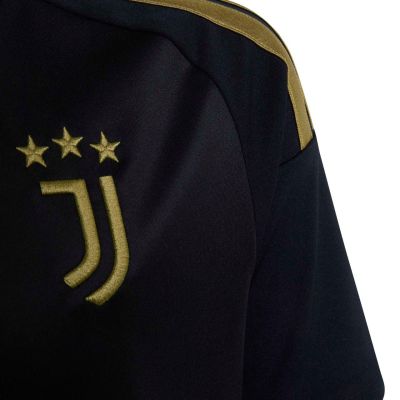 3. adidas Juventus 26/27 Auswärtstrikot für Kinder, schwarz, KB8844