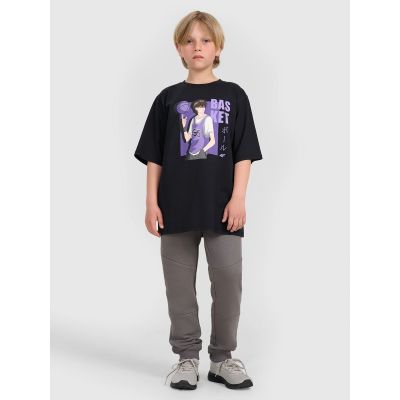 4. Oversize-T-Shirt für Jungen mit Aufdruck 4F 4FJRAW25TTSHM3062-20S