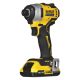 9. DeWalt 18V Kombi-Kit DCD709+DCF809 2x2,0Ah DCK2062D2T