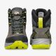 3. Scarpa RUSH TRK GTX Titanium, Limette