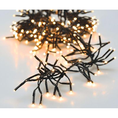 8. Lichterkette für den Weihnachtsbaum, 1152 LEDs, Timer, warmweiß