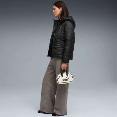 10. Puma ESS Hooded Padded Damenjacke Schwarz 685231 01