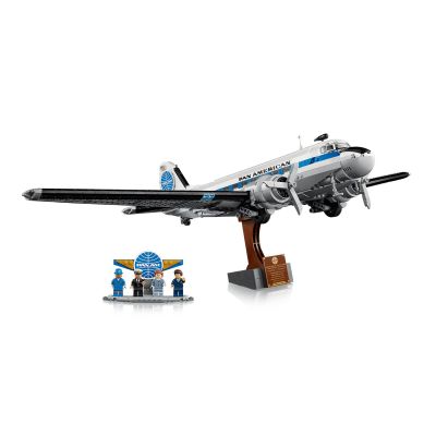 7. LEGO Icons 11378 - Douglas DC-3 PAN AM Passagierflugzeug