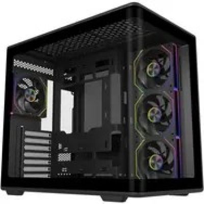 3. Cooler Master Elite 600 Tower Schwarz, Transparent