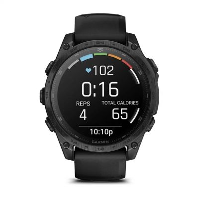 10. Garmin Tactix 8 Solar 51mm Schwarze Sportuhr