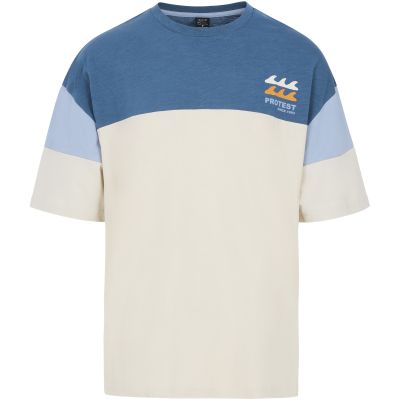 Herren-T-Shirt PROTEST PRTDue, blau