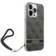 3. Guess GUOHCP14LH4STK iPhone 14 Pro 6.1 "schwarz / schwarzes Hardcase 4G Print Strap