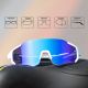 4. Rockbros 10183 polarisierende Fahrradbrille – blau