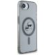 4. Karl Lagerfeld IML Metal Karl & Choupette Heads MagSafe iPhone 16e Hülle - Schwarz