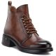 Gefütterte Damen-Ankle-Boots, braun, S.Barski HY62-8112