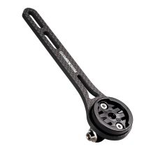 Rockbros FK-307W Fahrradcomputerhalterung aus Kohlefaser – Schwarz