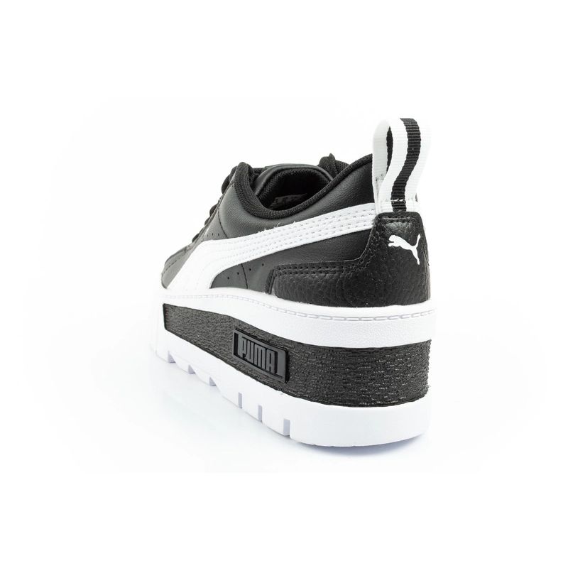 5. Puma Mayze Damen Sportschuhe Sneakers Plateau schwarz weiß modisch
