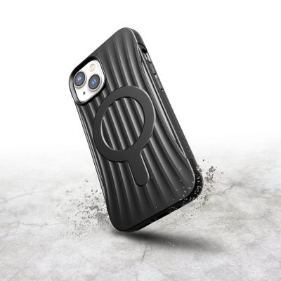 3. Raptic X-Doria Clutch Case iPhone 14 mit MagSafe Backcover schwarz