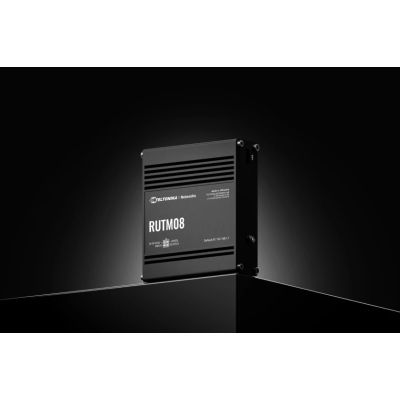 6. Teltonika RUTM08 Gigabit-Ethernet-Router Schwarz