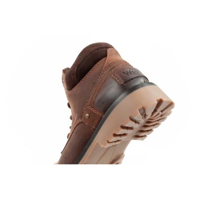 7. Wrangler Yuma Herrenstiefel Chelsea Boots Elegantes Leder Dunkelbraun