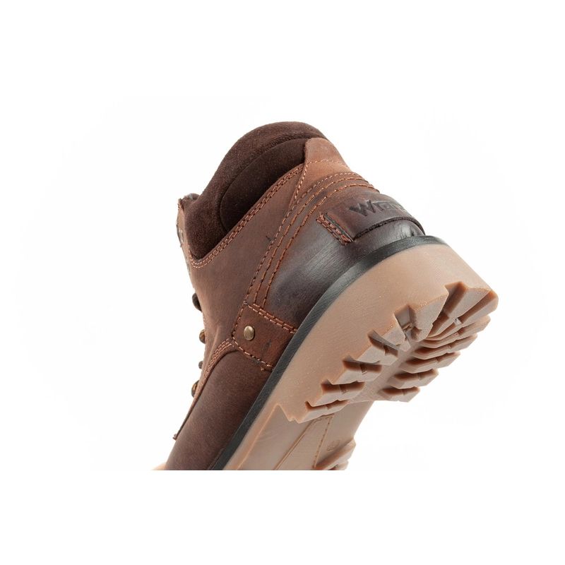 7. Wrangler Yuma Herrenstiefel Chelsea Boots Elegantes Leder Dunkelbraun