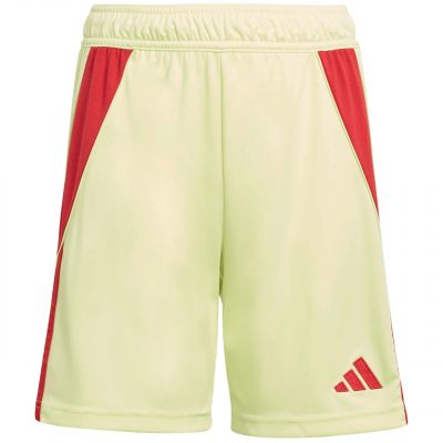 2. adidas Tiro 24 Kindershorts gelb und rot JC6206