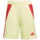 2. adidas Tiro 24 Kindershorts gelb und rot JC6206