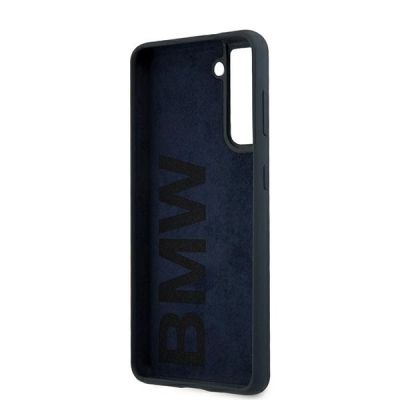 7. BMW Silikon Signature Case für Samsung Galaxy S21+ – Marineblau