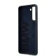 7. BMW Silikon Signature Case für Samsung Galaxy S21+ – Marineblau