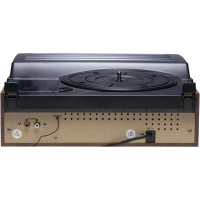 7. Denver VPR-190MK2 Retro-Plattenspieler mit Radio und eingebauten Lautsprechern