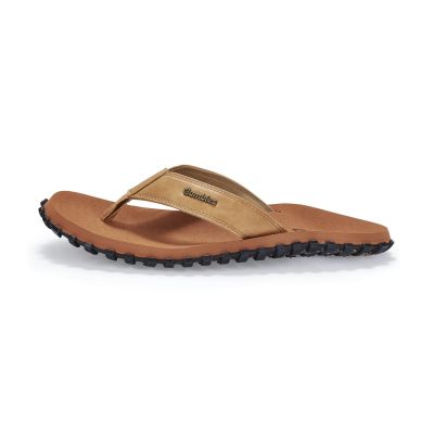 10. Flip-Flops Gumbies Vegovert Flip-Flops Unisex Tan M GU-FFVEG128