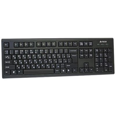 A4 TECH Kr-85 Membrantastatur A4TKLA19739 (USB 2.0; (US); schwarz)