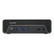 2. Shuttle Nano PC NE10N, Intel N 100, 1x HDMI, 1x DP, 6x USB, 1x LAN, lüfterlos, 24/7-Dauerbetrieb, inkl. VESA, 0,6 l PC, Mini-PC-Barebone, Intel SoC, DDR4-SDRAM, PCI Express, Serial ATA, 65 W