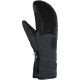 VIKING Norvik Mitten Herren-Skihandschuhe, Graphit mit schwarzem Leder, Größe 9
