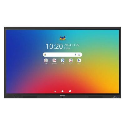 19. Viewsonic IFP6541 Interaktives Whiteboard 165,1 cm (65") 3840 x 2160 px Touchscreen Schwarz