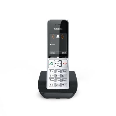 3. Gigaset 500 Comfort ECO DECT GAP CAT-iq silbernes schnurloses Telefon