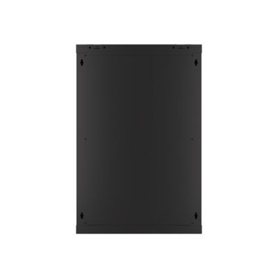 5. Lanberg WF01-6618-10B Rack-Schrank (18 HE; 901 mm / 600 mm / 600 mm; Wandmontage; Glas; 19 Zoll; schwarz)