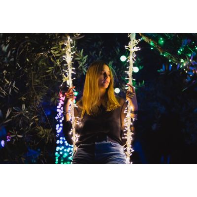 5. Intelligente Twinkly LED-Eiszapfen 190 RGB 5 x 0,7 m