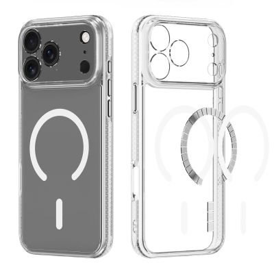 3. Dux Ducis Clin Mag Case für iPhone 17 Pro Max, kompatibel mit MagSafe, transparent