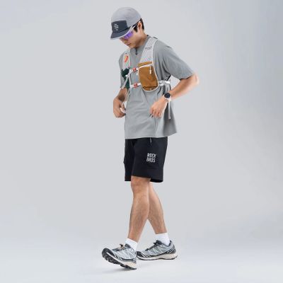 16. Rockbros YDDK015 Shorts mit Gürtel, Größe L – Schwarz