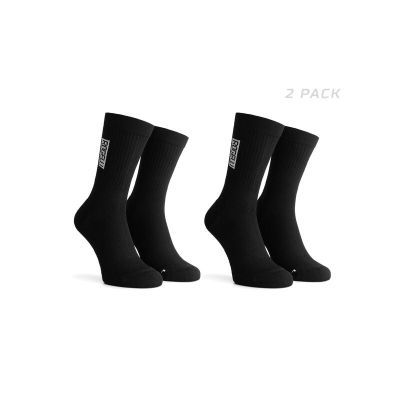 Rogelli 2er-Pack DISTANCE Laufsocken schwarz 47