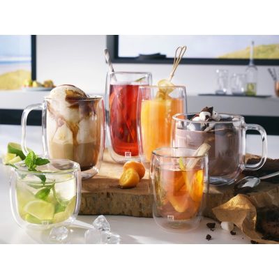 2. Set mit 2 ZWILLING Sorrento Plus Kaffeegläsern