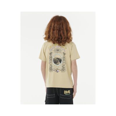3. RIP CURL TROPIC DAZE ART TEE -JUNGE grün