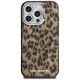 3. Karl Lagerfeld IML Leopard Pattern MagSafe Case für iPhone 16 Pro Max - Braun