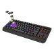 18. GENESIS Thor 230 TKL Gaming-Tastatur USB + RF Wireless + Bluetooth QWERTY US English Schwarz