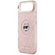 6. Karl Lagerfeld IML Choupette Head Logo MagSafe Hülle für iPhone 17 Air - Pink