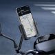 11. Baseus GoTrip Motorrad-Telefonhalterung für Spiegel, mit Stoßdämpfung - Schwarz