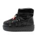 11. D.Franklin Damen Schneestiefel Winter Modische Isolierte Stiefeletten Schwarz