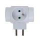 ESPERANZA ELK302W 3-FACH-STECKDOSEN-WEISS