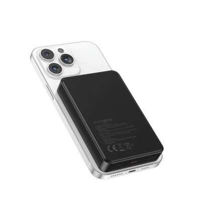 5. GEMBIRD DRAHTLOSE MAGNETISCHE POWERBANK 15 W 10000 mAh, SCHWARZ