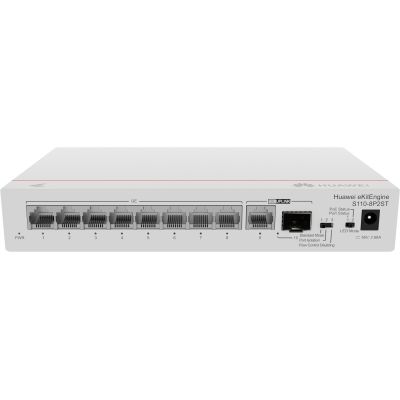 Huawei CloudEngine S110-8P2ST PoE-Unterstützung Grau
