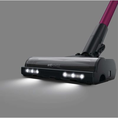 31. Hoover HF610HX 011 Akku-Staubsauger, beutellos, 0,7 l, 650 W, lila, 4 Ah